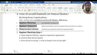 How to locate element on Mobile device  PART1 [upl. by Hammond]