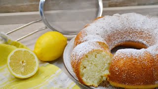 CIAMBELLONE SOFFICISSIMO AL LIMONE 🍋 facile e veloce [upl. by Elinor]