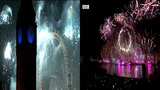 London NYE 2016 VS 2023 Full Version [upl. by Aloysius]