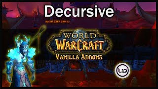 UD  Decursive addon vanilla wow [upl. by Eveiveneg]