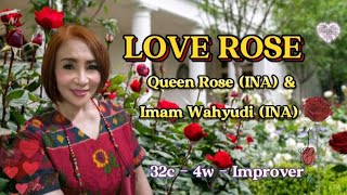 Love Rose Line Dance  Queen Rose INA amp Imam Wahyudi INA 32c  4w  Improver [upl. by Hiro]