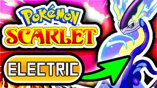 Can You Beat Pokémon Scarlet Using ONLY ELECTRIC TYPES [upl. by Niroht]