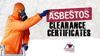 Asbestos In Homes  Clearance Certificates [upl. by Airrej932]