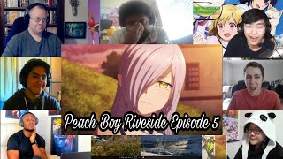 Peach Boy Riverside Episode 5 REACTION MASHUP amp Review ピーチボーイリバーサイド 5話 [upl. by Yorick]