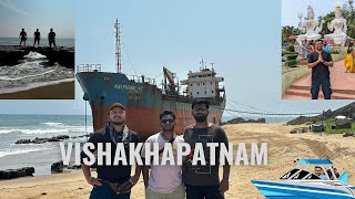 Visakhapatnam  Rushikonda Beach  Speed Boat  Kailasagiri  Vizag vlog [upl. by Costin]