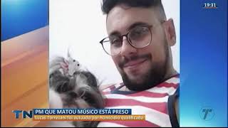 Amigos de músico morto por policial protestam na porta de Corregedoria [upl. by Ullman966]