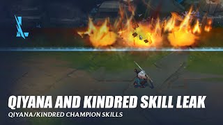 Kindred and Qiyana Skill on Wild Rift [upl. by Sedgewick]