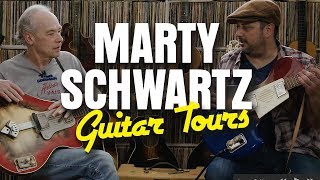 Crazy Unique Wandre Guitars  Martys Guitar Tours [upl. by Varick]