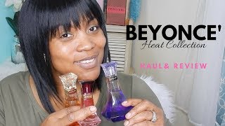 Blind Buys 1 BEYONCE HEAT Collection Part 1  Perfume Haul Reviews [upl. by Nlyak]