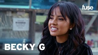 Becky G Gets A Taco Surprise From Smoothini  HipHop Houdini  Fuse [upl. by Cosimo]