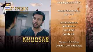 Khudsar Episode 28  Teaser  Top Pakistani Drama [upl. by Anoynek]