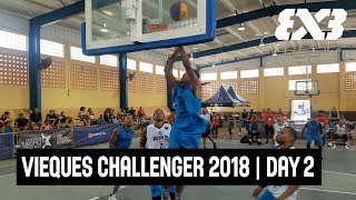 FIBA 3x3 Vieques Challenger 2018  Day 2  Vieques Puerto Rico  ReLive [upl. by Emmalynn]