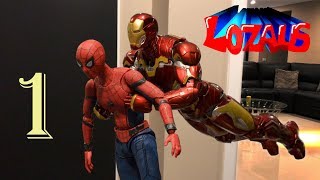 SPIDERMAN Stop Motion Action Video Part 1 [upl. by Ivana]