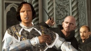 Pazzi Conspiracy Ezio and Templars Plot to Kill Lorenzo Medici Assassins Creed 2  Story Movie [upl. by Clarabelle]