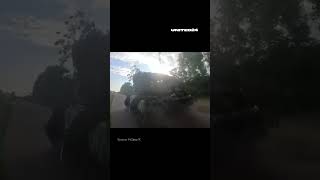 War Trophy Ukrainian soldiers captured a Russian T80 tank 🔥 Humvee in action warinukraine kursk [upl. by Tyler]