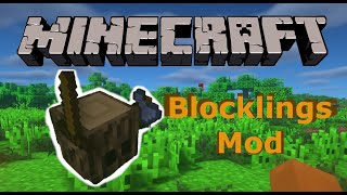 The Best Minecraft Companion  Minecraft Blocklings Mod Ep 1 [upl. by Eddra]