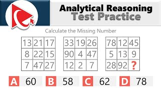 Analytical Reasoning Test Practice [upl. by Kendry]