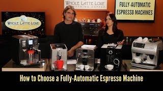 How To Choose a Fully Automatic Espresso Machine  Countertop Cafe [upl. by Pigeon]