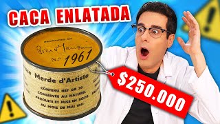 La obra de arte más rara CACA ENLATADA 250000 [upl. by Attekram135]