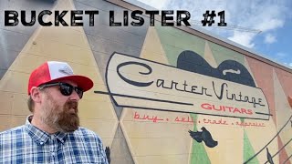 First Visit to Carter Vintage Guitars [upl. by Gallagher]