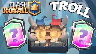 EPIC TROLL ARÈNE 2  FULL LÉGENDAIRES  CLASH ROYALE [upl. by Lehar]