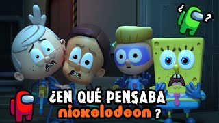 LA EXTRAÑA PARODIA DE AMONG US QUE NICKELODEON ACABA DE HACER y FUE MAL RECIBIDA pocos saben esto [upl. by Osborne109]