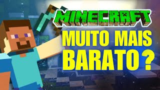 MINECRAFT mais BARATO Onde Comprar o Minecraft Original [upl. by Hieronymus]