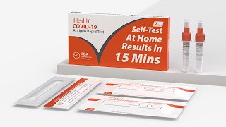 How to use the iHealth COVID19 Antigen Rapid Test [upl. by Lapham]