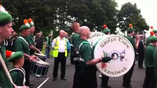 Wolfe tone Republican flute band Craigneuk [upl. by Nitsuj]