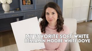 Is Benjamin Moore White Dove the best off white paint color for walls [upl. by Hesoj]