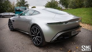 INDEPTH LOOK Aston Martin DB10 from SPECTRE  Walkaround Onboard Ride [upl. by Acsicnarf]