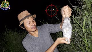 OMG SHOCKING Quick Traditional Rabbit Trap in Cambodia  How To Make Rabbit Trap Easy 100 Work [upl. by Nenad300]