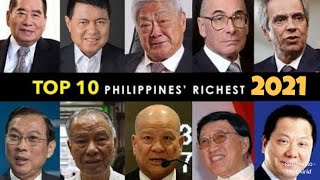 10 Pinakamayamang Tao sa Pilipinas ngayong 2021  10 Richest Filipino of 2021 [upl. by Oilejor]