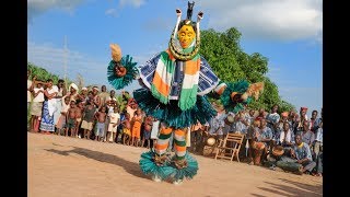 Zahouli folklore gouro Côte dIvoire [upl. by Namialus]