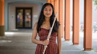 Junior Recital Annamarie Basco flute [upl. by Jobe]