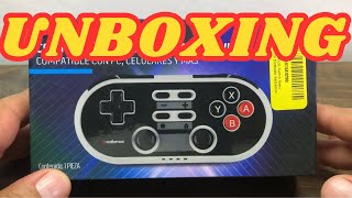 Unboxing Control Inalambrico para Nintendo Switch retro redlemon [upl. by Elitnahc]