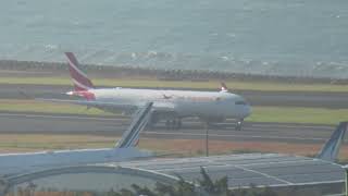 Airbus A350900 Air Mauritius3BNBP vol MK238 MRU  RUN [upl. by Lundeen234]