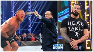 Paul Heyman Helps Roman Reigns amp Betrays Brock Lesnar 2021 [upl. by Gunning]