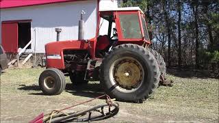 1975 Allis Chalmers 7040 Diesel Tractor [upl. by Adria]