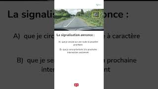 Que signifie la signalisation concernant la priorité sur cette route  codedelaroute automobile [upl. by Hathaway]