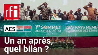 Quel bilan pour l’Alliance des États du Sahel un an après sa création  • RFI [upl. by Rozella231]