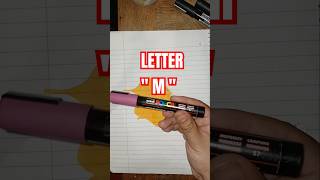 Graffiti tutorial with posca markers tagginggraffiti shorts [upl. by Elad]