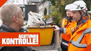 Lebensgefährliche Baustelle BG Bau schreitet ein  Achtung Kontrolle  Kabel Eins [upl. by Rosemonde827]