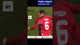 Pogba Lingard Celebration Dab Manchester United vs Fenerbahce 2016 football soccer bola mufc [upl. by Enimisaj]