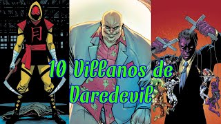 10 Villanos de Daredevil [upl. by Albur88]