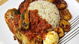 HOW TO COOK OFADA RICE AND STEW [upl. by Chivers]