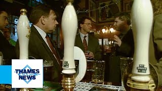 Alcohol Free Beer 1980s  Thames News Archive Footage [upl. by Llemij614]