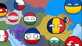 Countryballs  History of Hungary Central Europe [upl. by Ardeth]