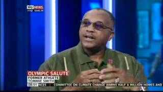 Tommie Smith The 1968 Famous Olympics Salute  US Gold Medalist [upl. by Annahtur]