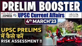 Most Important News Discussion 04 March 2023 The Hindu Newspaper  Prelim Booster News Analysis [upl. by Briny]